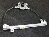 Regulador con motor de la ventanilla de la puerta corredera