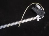 Sliding door window regulator with motor