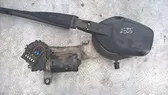 Front wiper linkage and motor