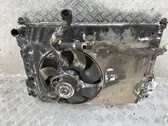 Radiator cooling fan shroud