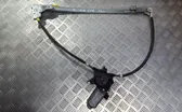 Sliding door window regulator with motor
