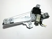 Sliding door window regulator with motor