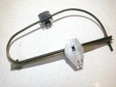 Regulador con motor de la ventanilla de la puerta corredera