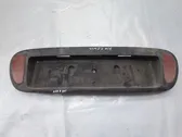 Trunk door license plate light bar