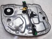 Regulador con motor de la ventanilla de la puerta corredera