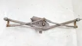 Front wiper linkage and motor