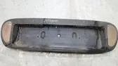 Trunk door license plate light bar