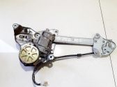 Sliding door window regulator with motor