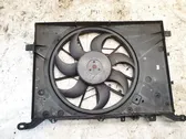 Radiator cooling fan shroud