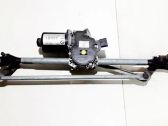Front wiper linkage and motor