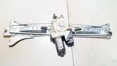 Sliding door window regulator with motor