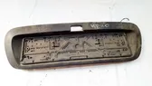 Trunk door license plate light bar