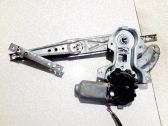 Sliding door window regulator with motor