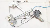 Sliding door window regulator with motor