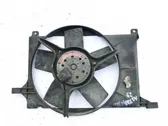 Radiator cooling fan shroud