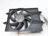 Radiator cooling fan shroud