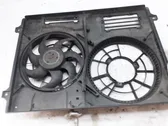 Radiator cooling fan shroud