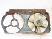 Radiator cooling fan shroud