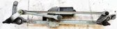 Front wiper linkage and motor
