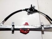 Sliding door window regulator with motor