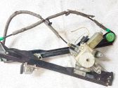 Regulador con motor de la ventanilla de la puerta corredera