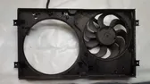 Radiator cooling fan shroud