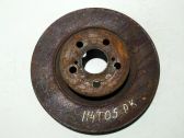 Front brake disc