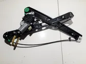 Sliding door window regulator with motor