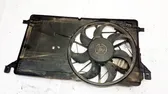 Radiator cooling fan shroud