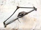 Front wiper linkage and motor