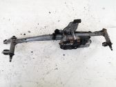 Front wiper linkage and motor