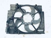 Radiator cooling fan shroud