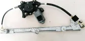 Sliding door window regulator with motor