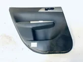 Rear door card panel trim