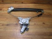 Regulador con motor de la ventanilla de la puerta corredera