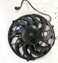 Radiator cooling fan shroud