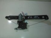 Sliding door window regulator with motor
