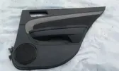 Rear door card panel trim