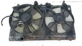 Radiator cooling fan shroud