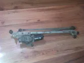 Front wiper linkage and motor