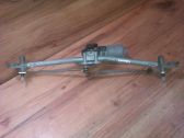 Front wiper linkage and motor