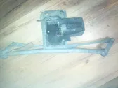 Front wiper linkage and motor