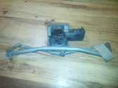 Front wiper linkage and motor