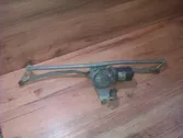 Front wiper linkage and motor