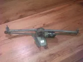 Front wiper linkage and motor