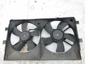 Radiator cooling fan shroud