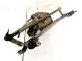 Front wiper linkage and motor