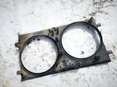 Radiator cooling fan shroud