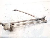 Front wiper linkage and motor