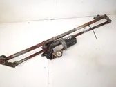 Front wiper linkage and motor